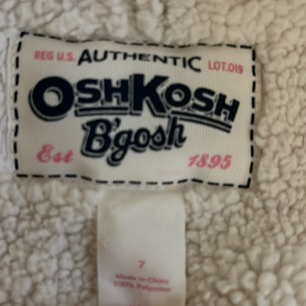 Oshkosh B’gosh lined suede vest - Picture 3 of 4